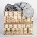 Bamboo Basket | Square | Beige | 46.5X 42.5 X 21.5cm