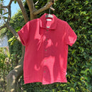 Cotton Collar Shirt for Kids | Nobel Red