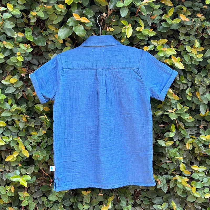 Cotton Collar Shirt for Kids | Greek Weed