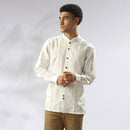 Hemp Fitte Shirt | White