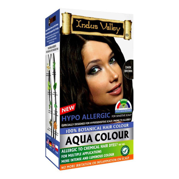 Aqua Hair Colour | Hypo Allergic | Dark Brown