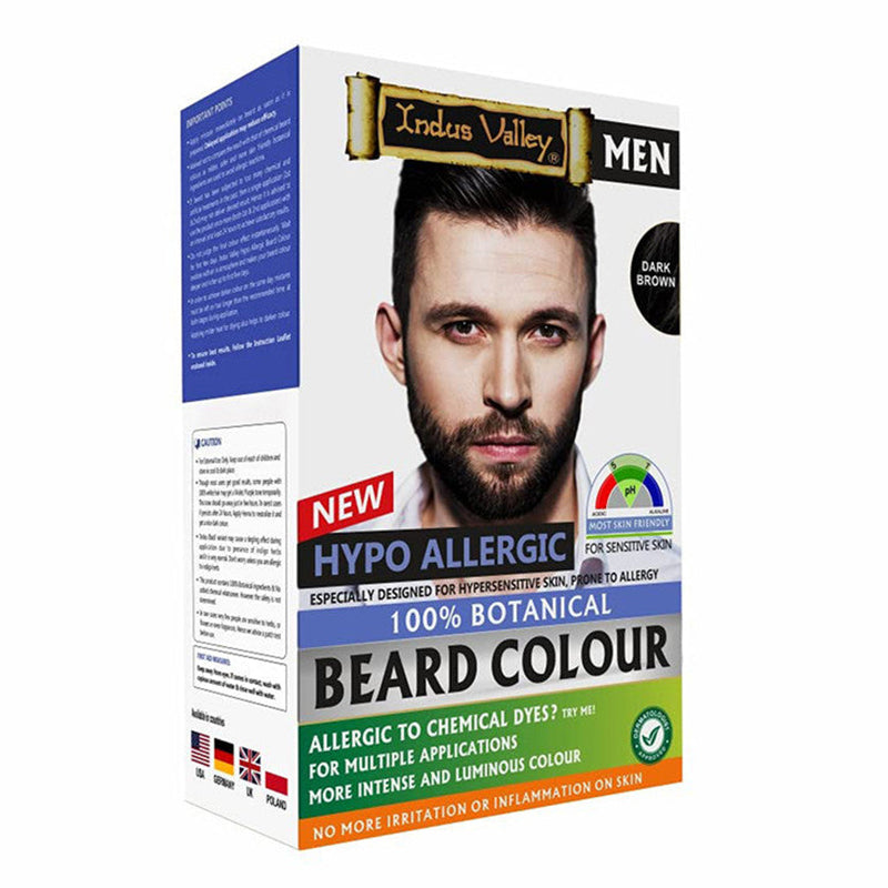 Natural Beard Colour | Hypo Allergic | Dark Brown