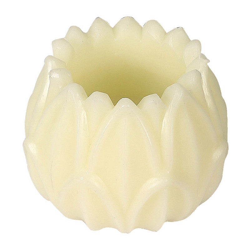 Wax Filled Votive Candle | Ivory White