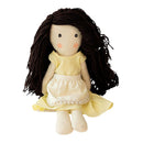 Cotton Rag Doll for Kids | Soft Toy Doll | Brown & Yellow