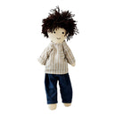 Cotton Rag Doll for Kids | Soft Toy | Brown & Blue
