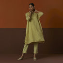 Cotton Silk Kurta | Green