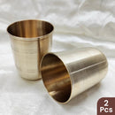 Bronze Utensils | Kansa Glasses | 200 ml | Set of 2