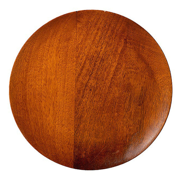 Wooden Plates | Brown | Set of 4