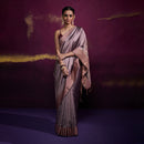 Wedding Saree | Satin Silk | Mauve