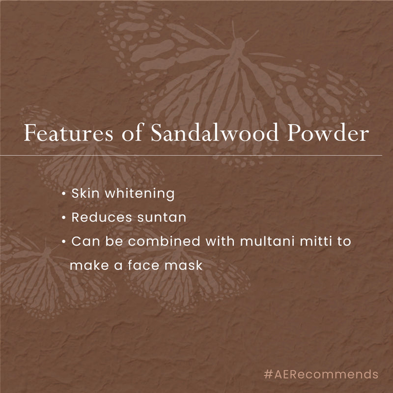 Pure Sandalwood Powder | Face Pack for Skin Brightening & Pore Cleansing | 100 g