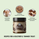 Chocolate Spread | Dark Chocolate & Hazelnuts | Crunchy | Protein Rich | 200 g