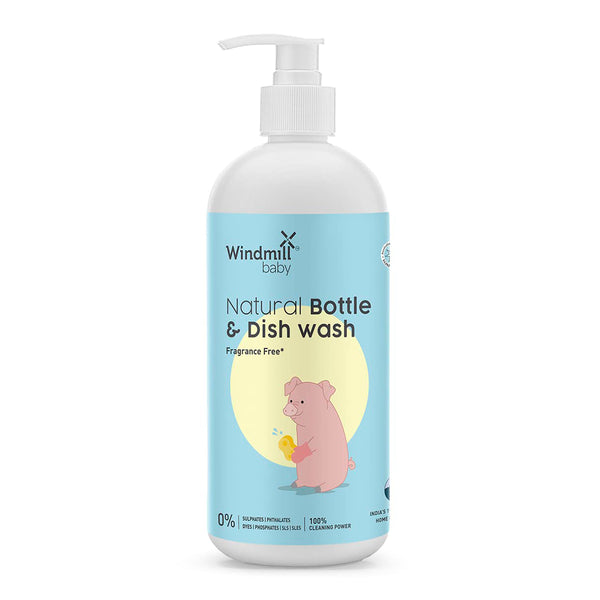 Natural Dishwash Liquid | 450 ml | Baby Safe | Set of 2