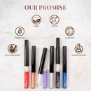 Herb-Enriched Waterproof Eyeliner | Jojoba Oil & Vitamin E | Smoky Charcoal | 2.5 ml