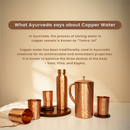 Copper Glass | Set of 2 | 300 ml | Hammered