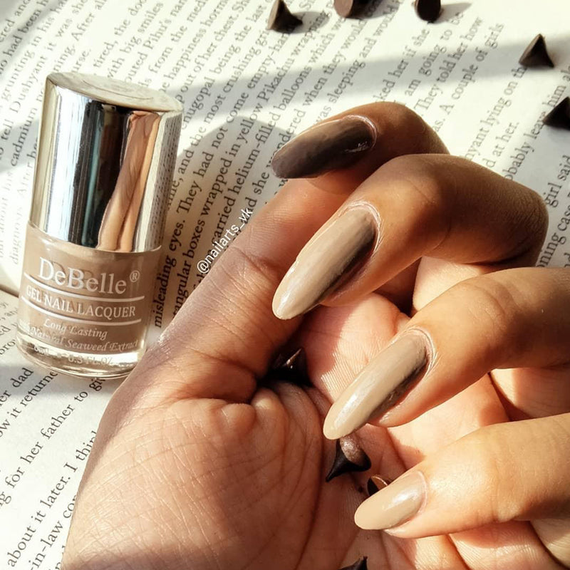 Gel Nail Polish | Cruelty Free | Coco Bean Light Brown | 8 ml