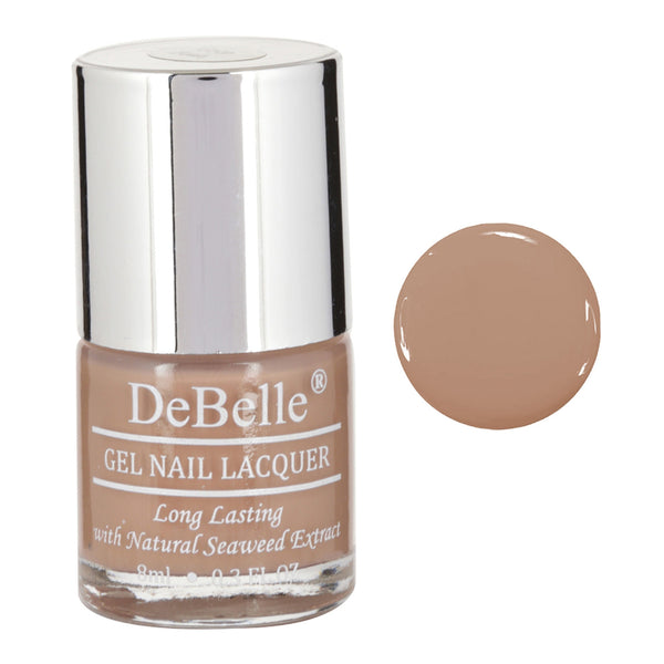 Gel Nail Polish | Cruelty Free | Coco Bean Light Brown | 8 ml