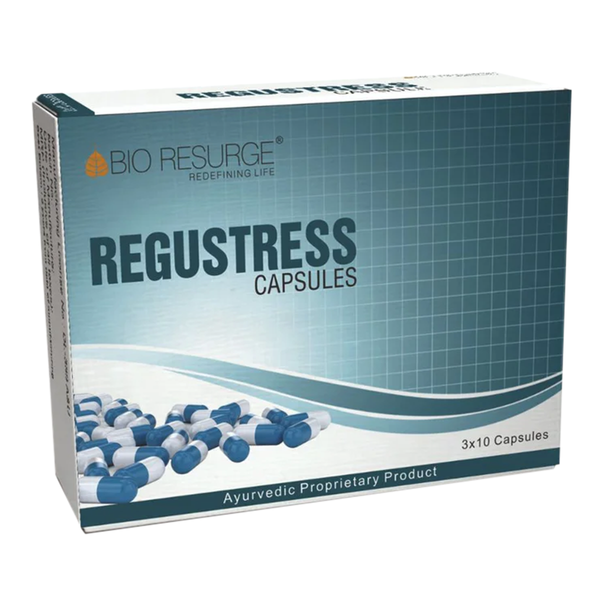 Anxiety & Stress Reliever | Regustress Capsules | 30 Capsules