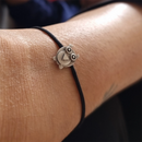 Sterling Silver Nazarbattu Anklet | Owl