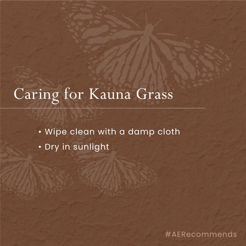 Kauna Grass Hamper Basket