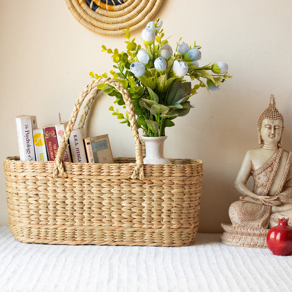 Kauna Grass Hamper Basket