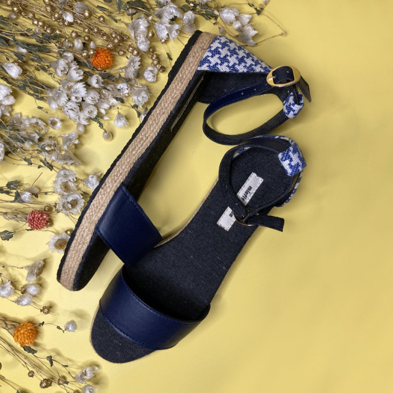 Cactus Leather Sandals for Women | Blue