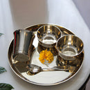 Kansa Dinner Set| Kansa Thali Set | Set of 5