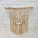 Macrame Wall Hanging | Cotton | Handcrafted | White