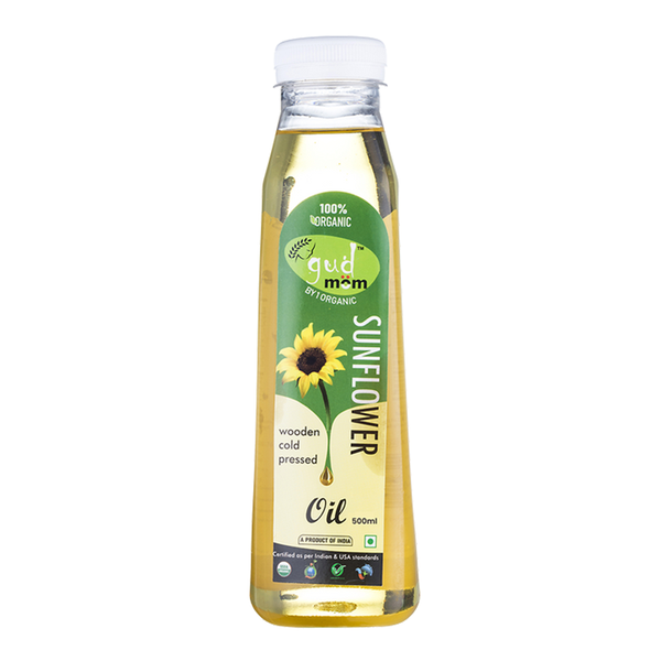 Sunflower Oil | Cold Pressed | Organic | 500 ml