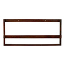 Wooden Shoe Rack | Wall Mounted | Brown