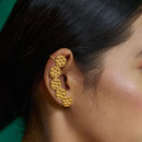 Brass Ear Cuffs | 22K Gold Plated