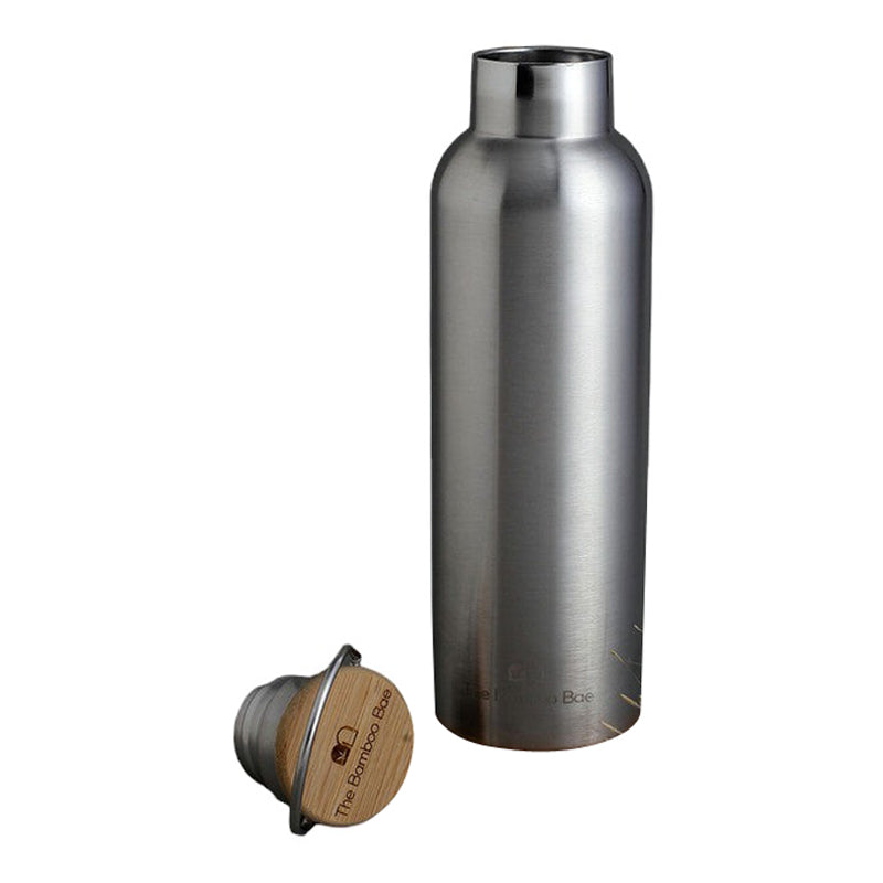 Thermos Bottle | Bamboo Lid | Stainless Steel | 750 ml