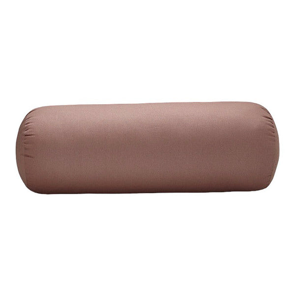 Cotton Yoga Bolster | Yoga Accessories | Rose Pink