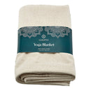 Cotton Yoga Blanket | White