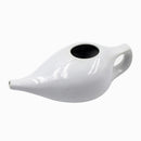 Ceramic Jal Neti Pot | Yoga Accessories | White | 185 ml