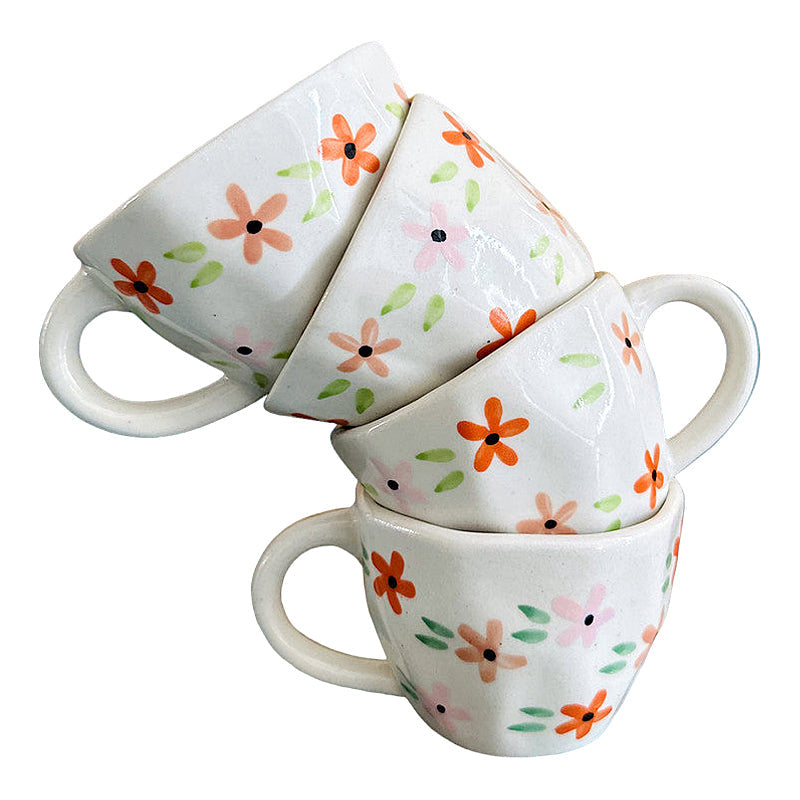 Ceramic Coffee Mug | 230 ml | Floral Print