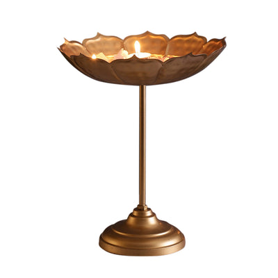 Brass Urli | Lotus Design | Gold