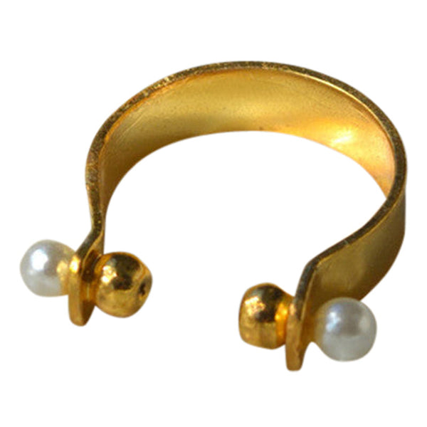 Rings for Women | Real Shell Pearl | 24K Gold Plated