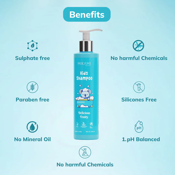 Kids Shampoo | Chemical-free | 200 ml