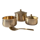 Bronze Serving Bowl Set | Gold