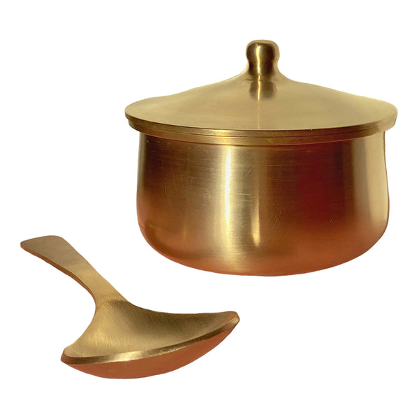 Festive Gifts | Bronze Serving Bowls with Ladle | Set of 6