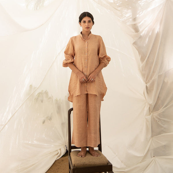 Linen Co Ord Set for Women | Beige