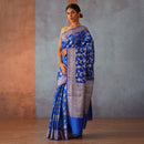 Banarasi Silk Saree | Royal Blue