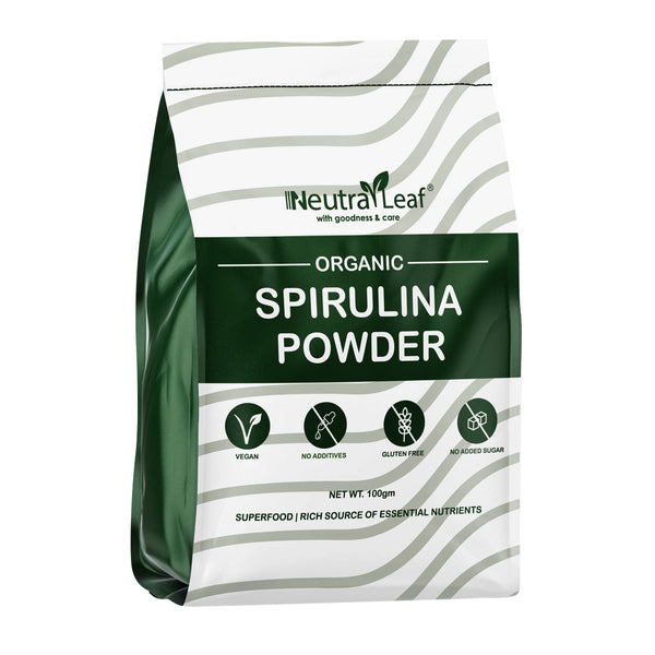 Organic Spirulina Powder | Superfood | Rich Source of Essential Nutrient | 100 g