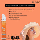 Mineral Sunscreen | SPF 50+++ with Vitamin C | Water Resistant | 60 g