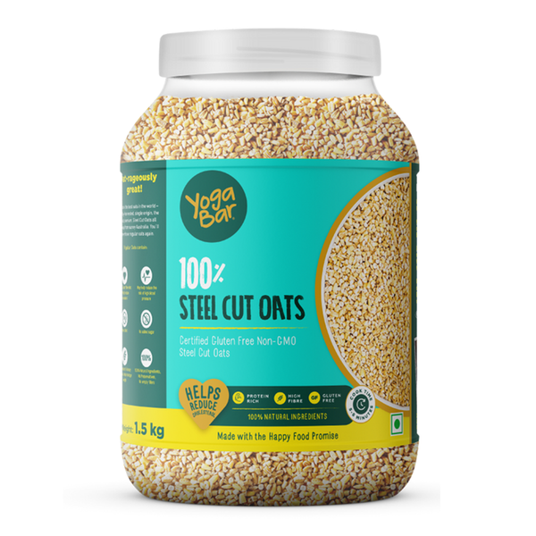 Yoga Bar Steel Cut Oats | Gluten Free | 1.5 kg