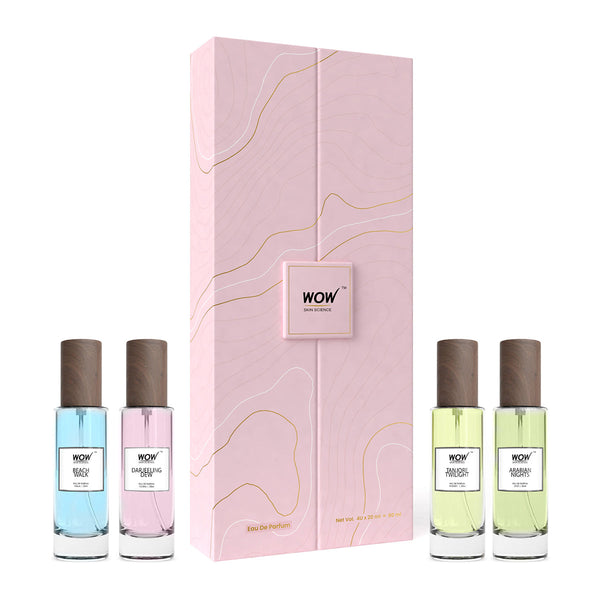 WOW Luxury Perfume Kit For Her | Eau De Parfum | Set of 4