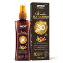 WOW UV Water Sunscreen Spray | SPF 30 | Raspberry Extract, Carrot Seed Extract | 100 ml