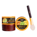 WOW Vitamin C Glow Clay Face Mask | Lemon, Jojoba Oil & Bentonite Clay | 200 ml