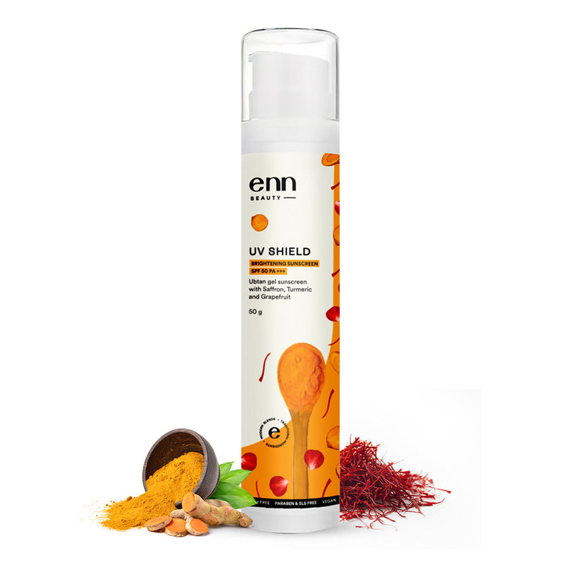 Sunscreen | Spf 50 PA+++ | Saffron, Turmeric & Grapefruit | 50 g