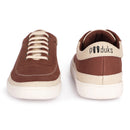 Paaduks Canvas Brown Sneakers for Men